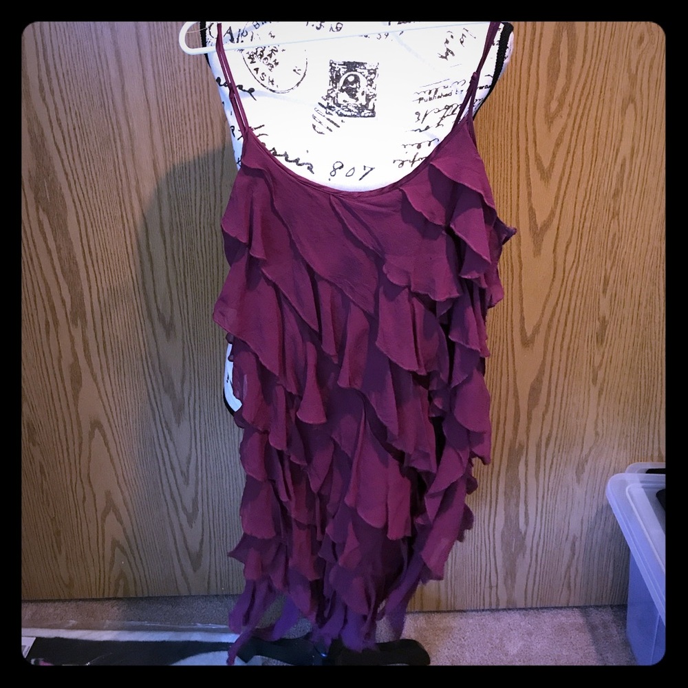 Bebe purple dress small