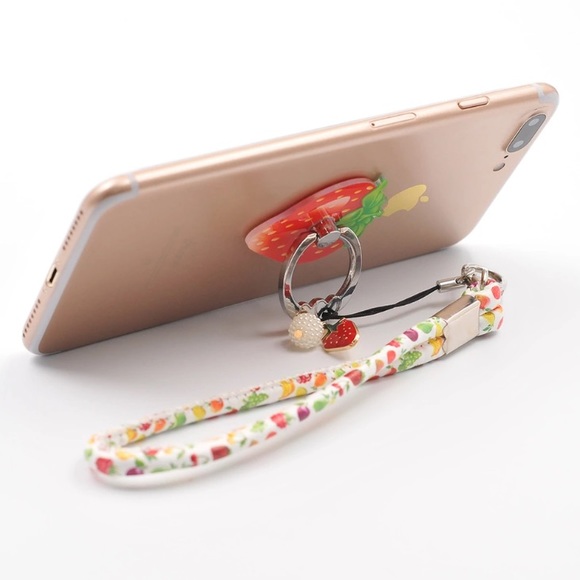 Strawberry Ring Socket with Lanyard - Picture 3 of 6