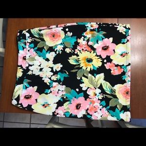 Sunny Leigh floral printed skirt
