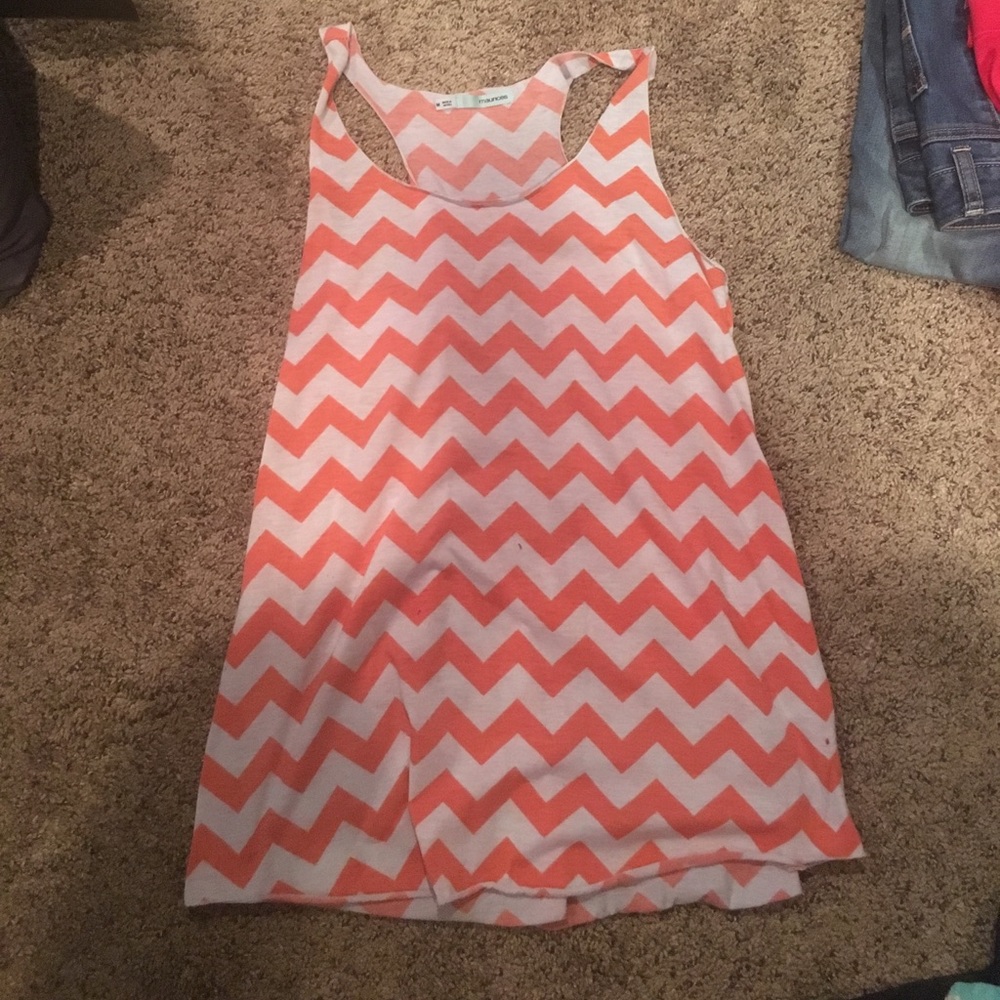 Racer back tank top