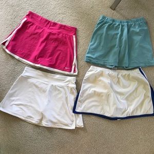 Nike Tennis skirts (4 of them)