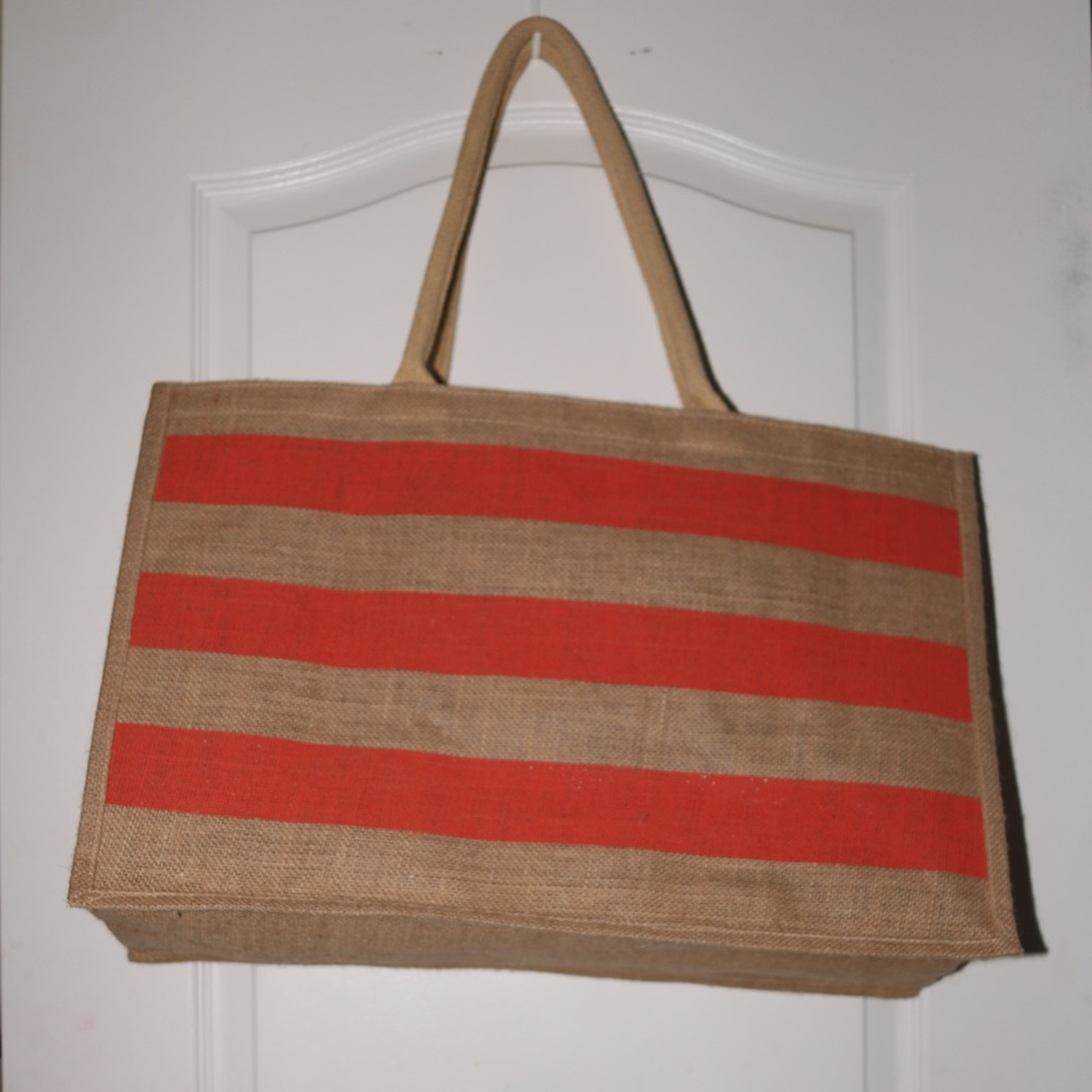 Orange Beach Tote Bag