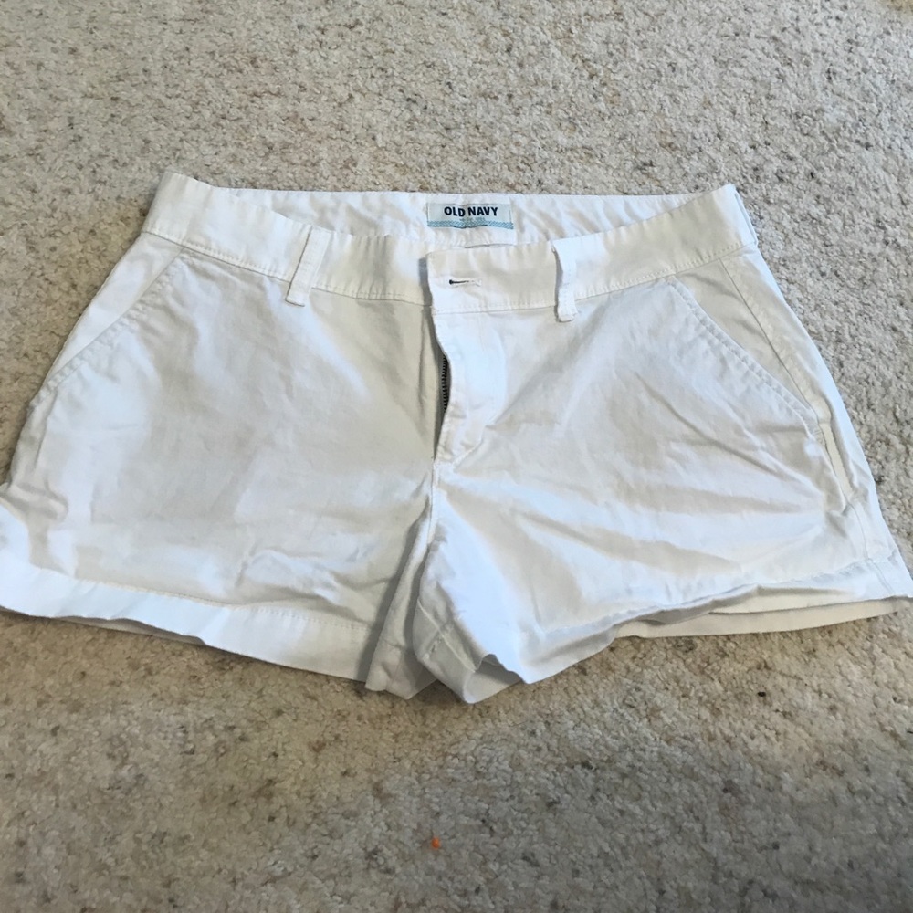 Old navy white shorts
