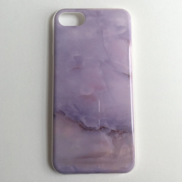 iPhone 7/7+/8/8+ Case "Purple Marble" - Picture 3 of 6
