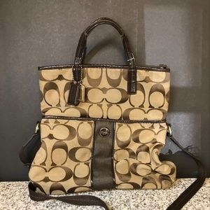 Coach Brown Purse/ Shoulder Bag