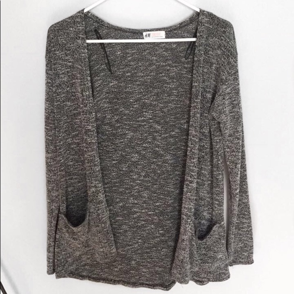 H&M grey & black blazer