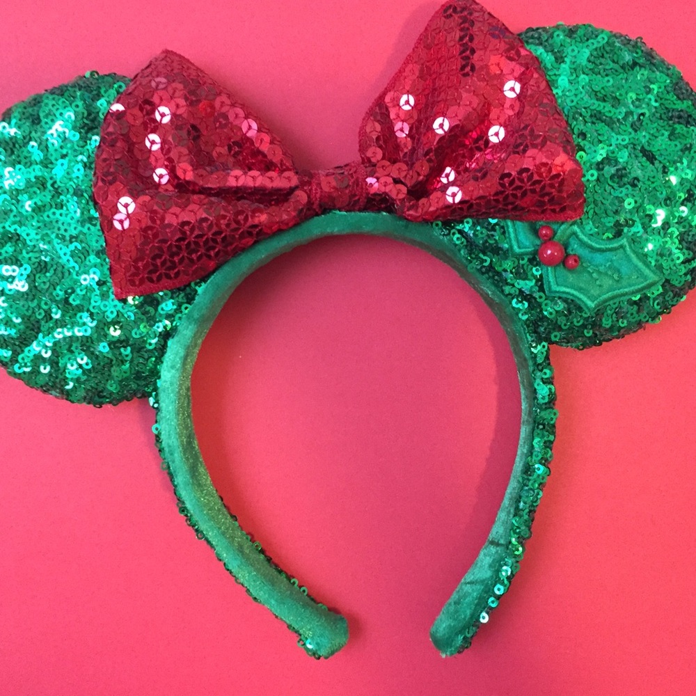 Christmas Minnie Mouse Headband