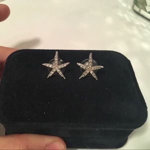 Swarovski brand Starfish earrings