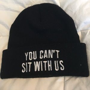 You Cant Sit With Us Beanie