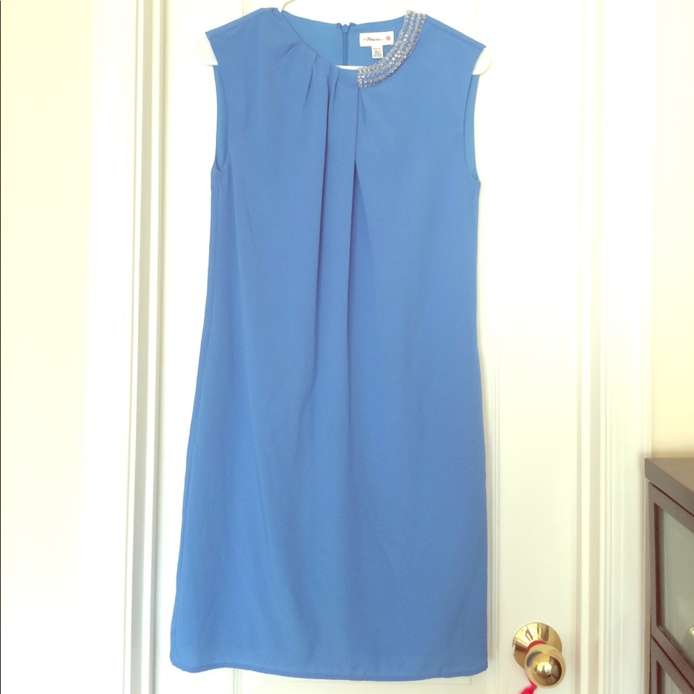 Formal blue dress