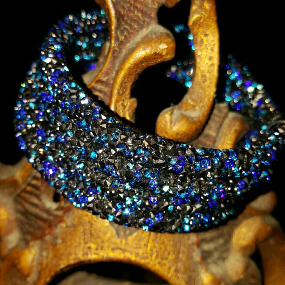 Swarovski crystaldust 3 wrap bracelet