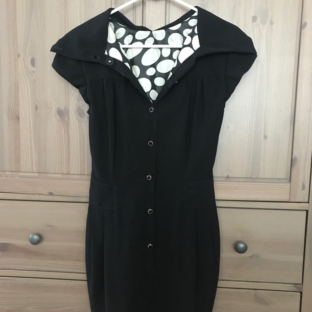 Casual Black Dress