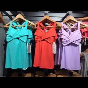 🍋Lululemon Wrap it Up Tank - Bali Blue