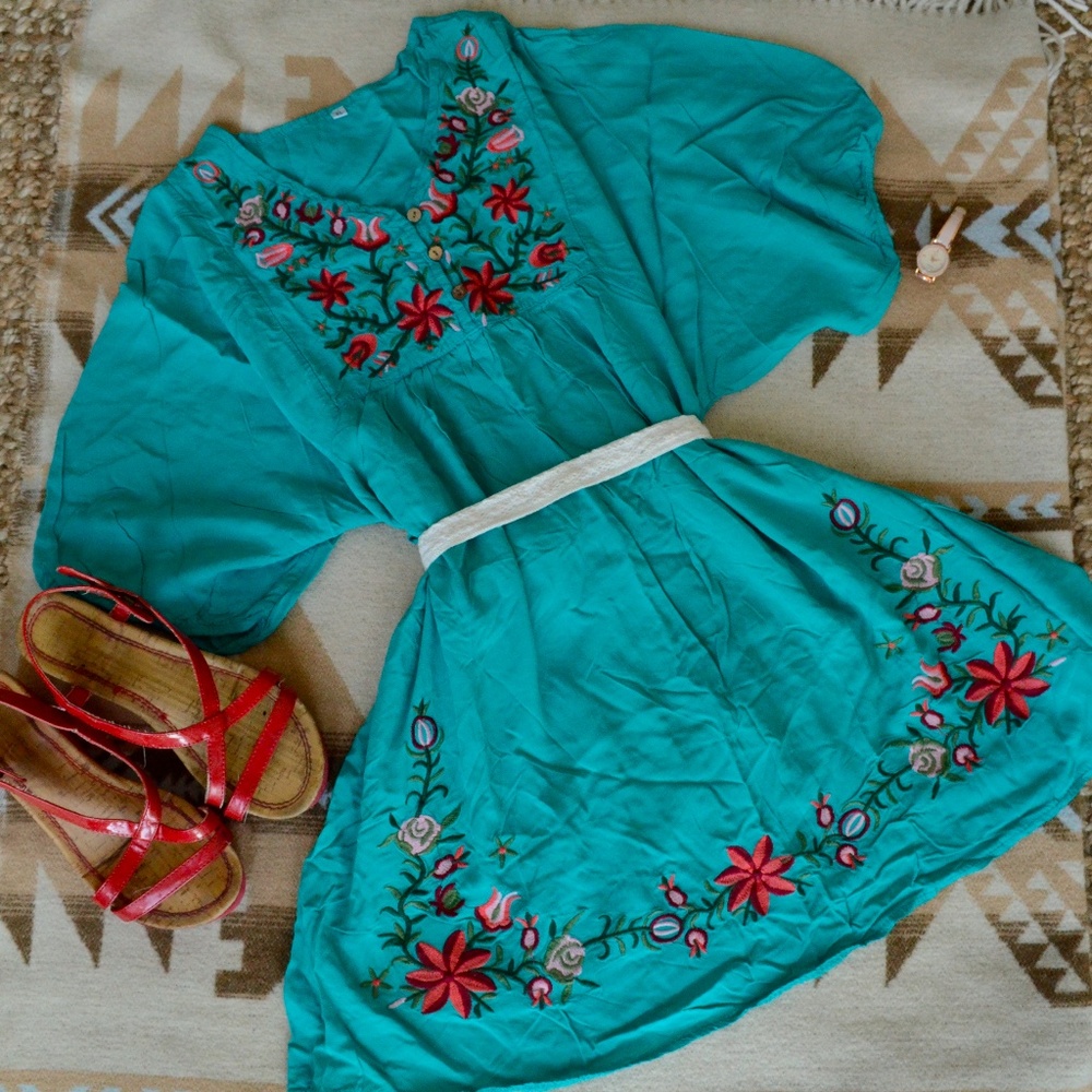 Beautiful Floral Summer Dress