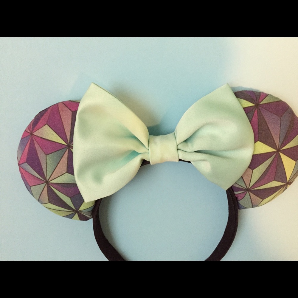 Spaceship Earth Minnie Mouse Headband
