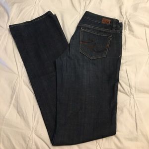 Express X2 Slim W10 Jeans. Size 0 long. EUC!