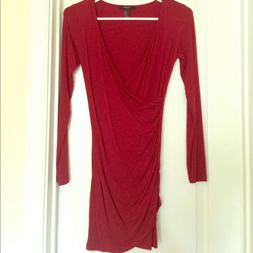 Red dress