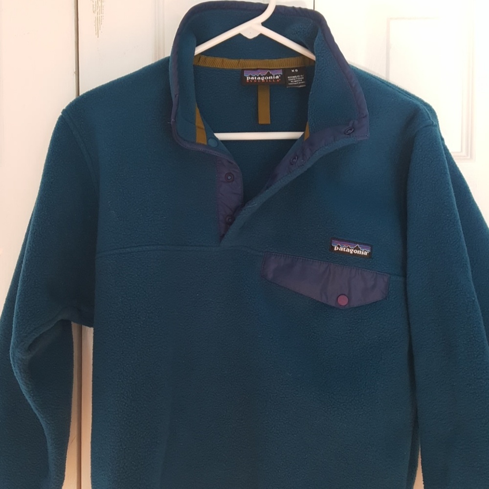 Patagonia snap tee