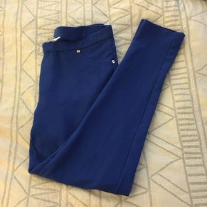 Michael Kors Blue Jeggings Size 32