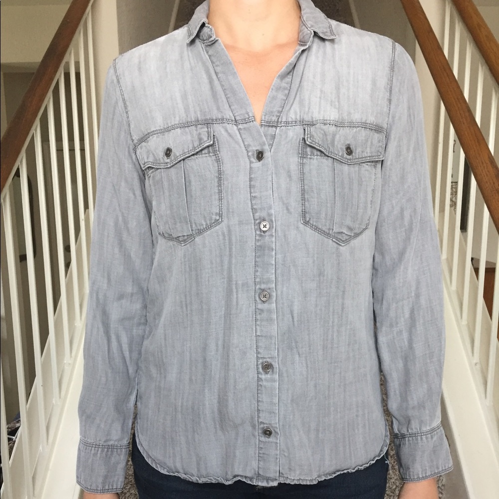 Cloth and Stone Denim Shirt