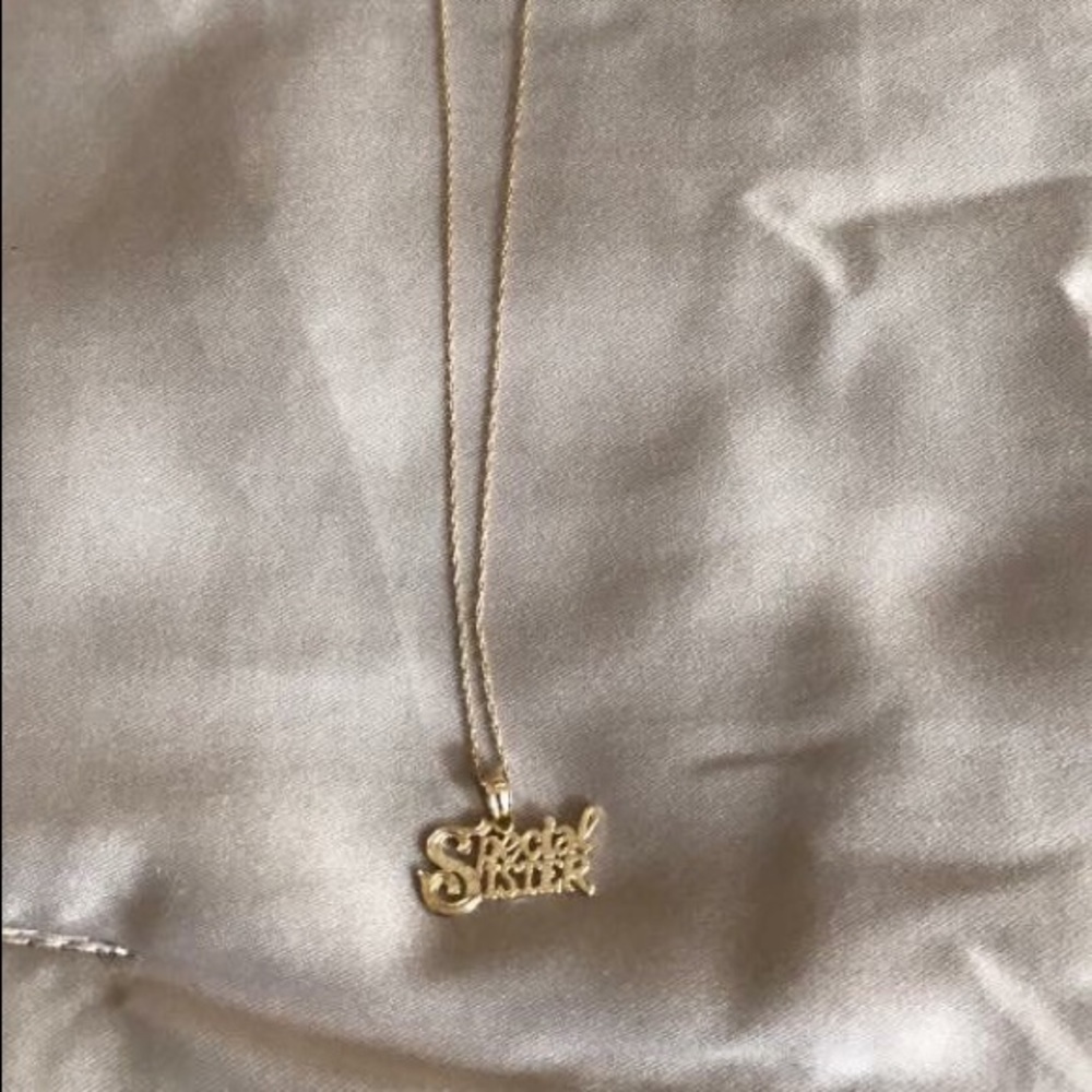 Special Sister 14K Gold Necklace
