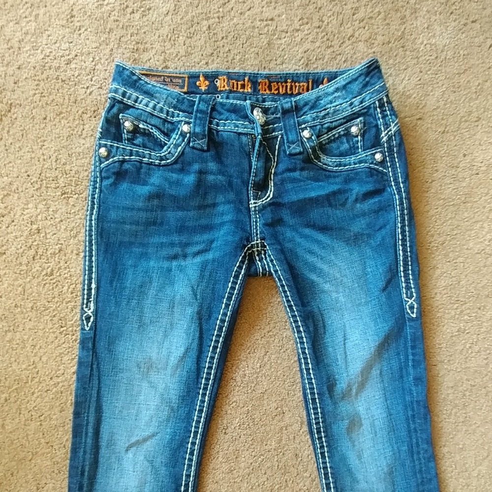 Rock Revival Capris