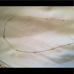 Stella & Dot eternity 'diamond' necklace.