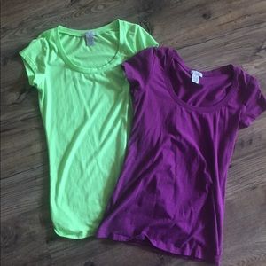Two t-shirts