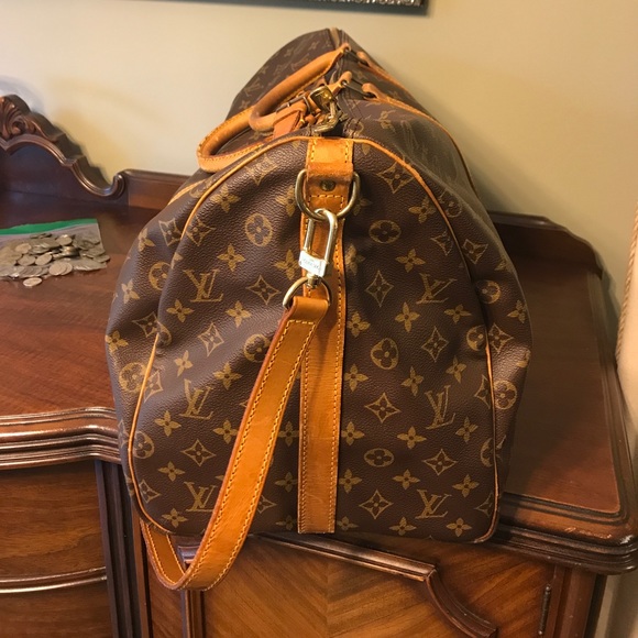 Authentic Louis Vuitton keepall 55 WITH strap - Picture 2 of 5