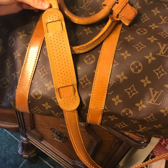 Authentic Louis Vuitton keepall 55 WITH strap - Picture 4 of 5