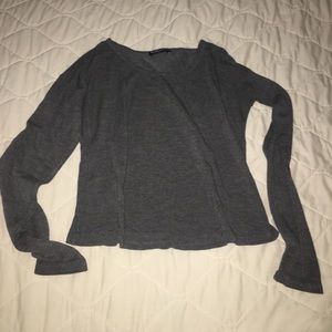 Grey long sleeve Brandy Melville Tee