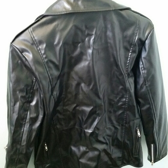Faux Leather Jacket - Picture 2 of 2
