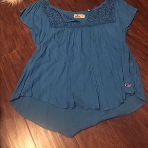 Short sleeved hollister shirt