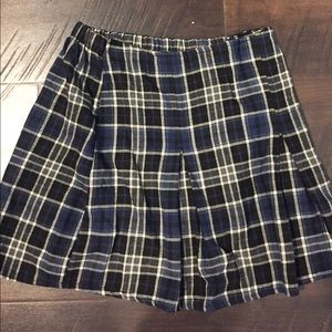 Plaid Brandy Skirt