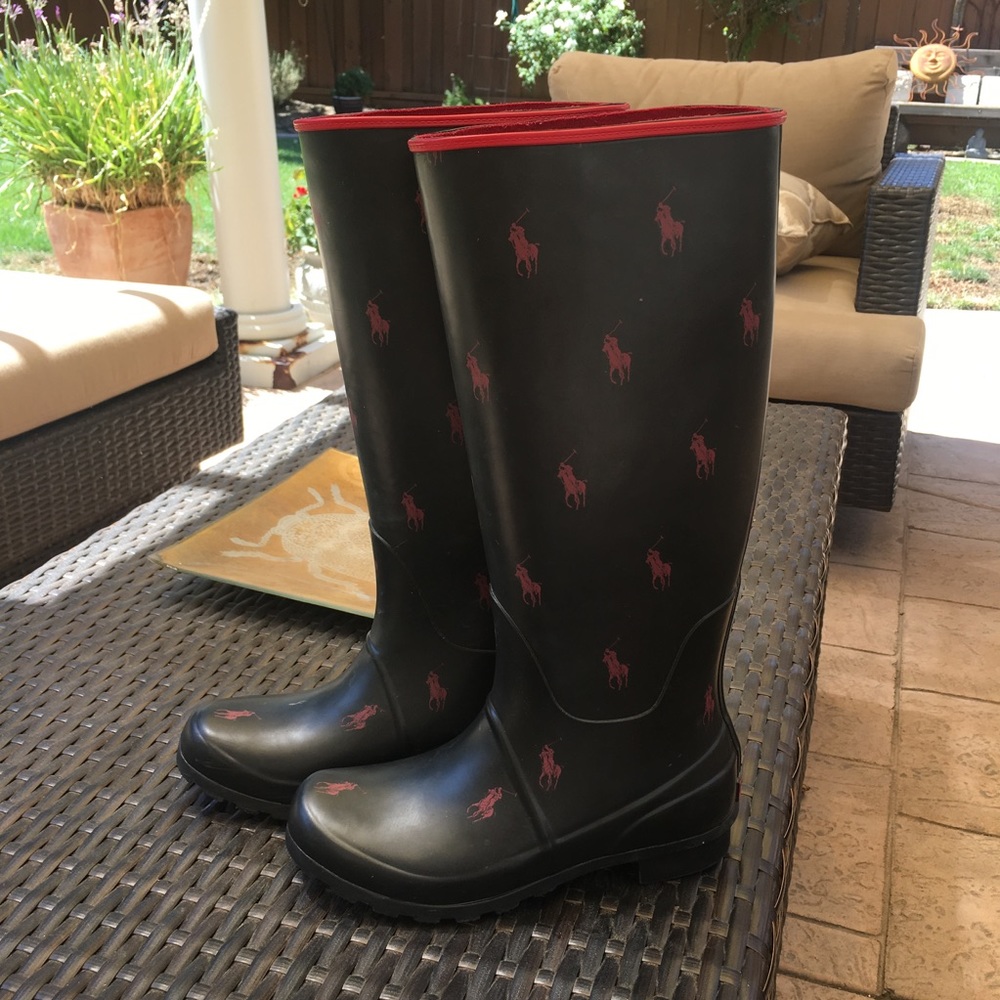 ⭐️SOLD⭐️Polo Rainboots