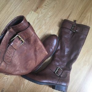 Franco Sarto Women's Leather boots size 9