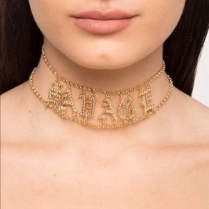 Savage New Gold Choker