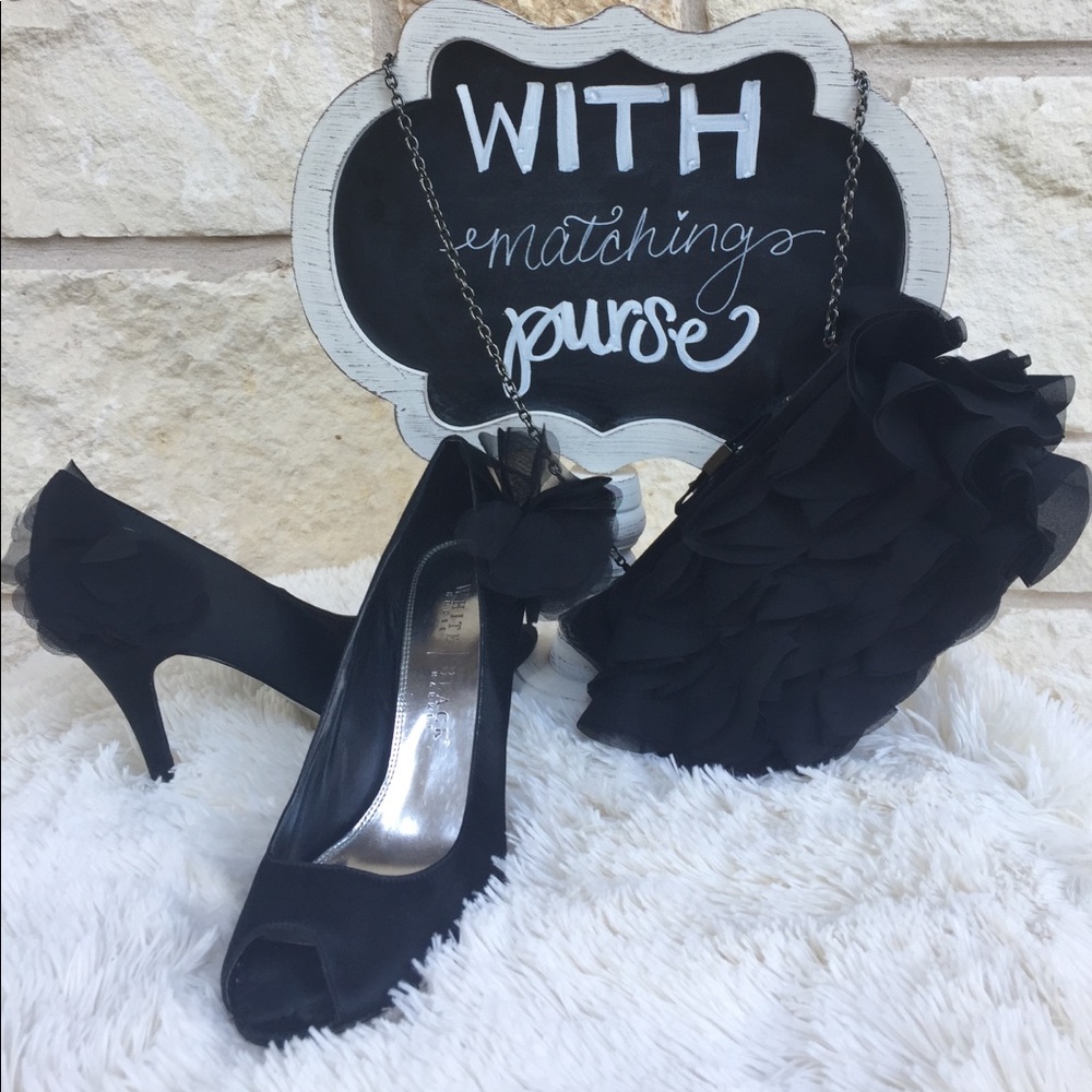 Dress shoes WITH matching clutch!
