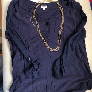 Merona lightweight cotton blouse