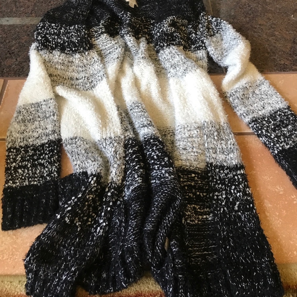 Cardigan soft and fuzzy