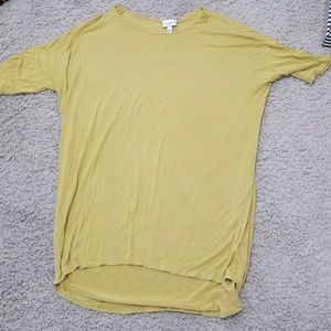 Mustard LuLaRoe Irma