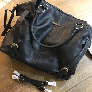 Black Timi and Leslie Diaper Bag