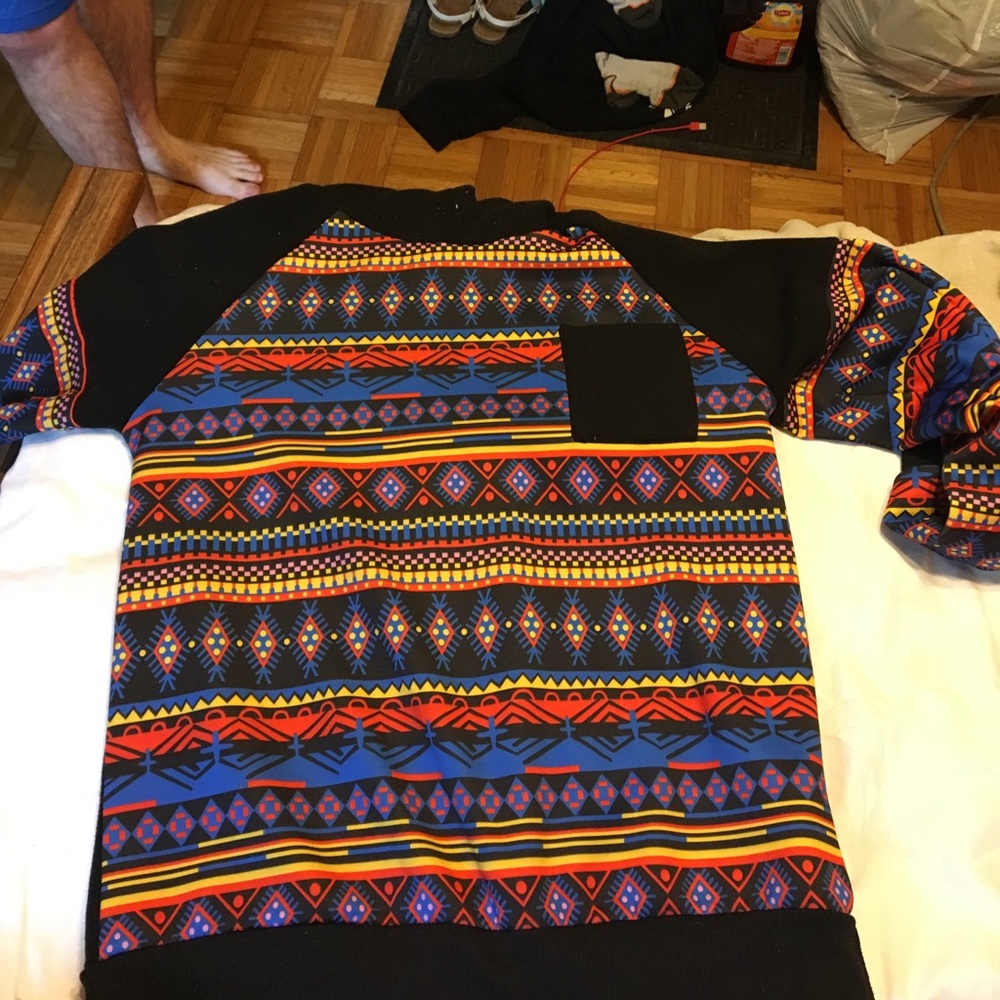 Colorful sweatshirt
