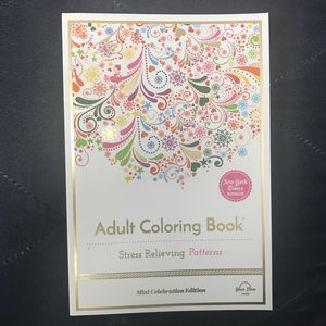 Adult coloring book - brand new.