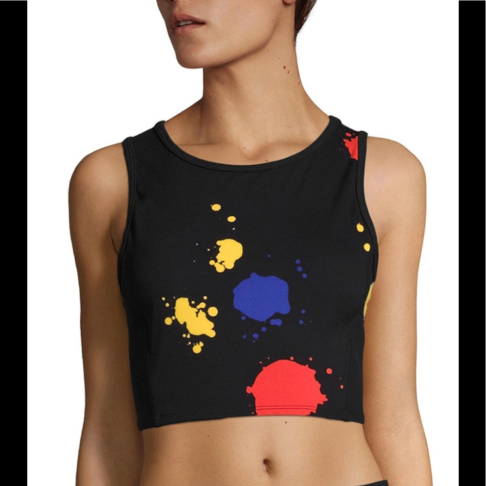 Alice & Olivia Workout Crop Top/Leggings Bundle L