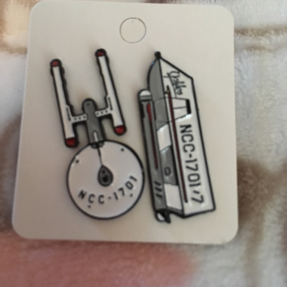 Star Trek earrings