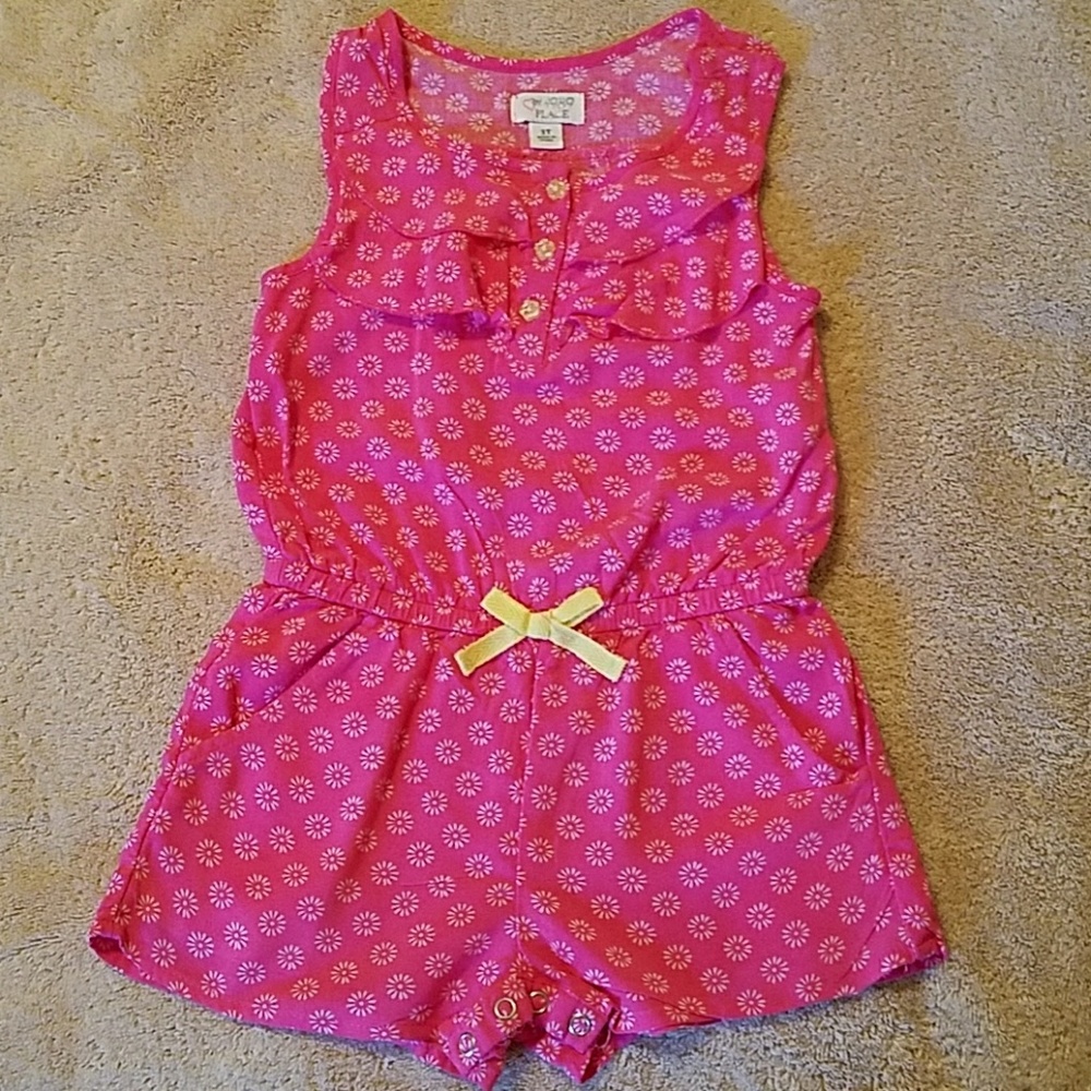 Children's Place Toddler Girls Romper 3T