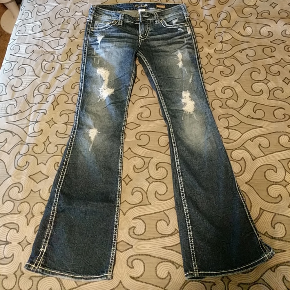 Flare Silver jeans