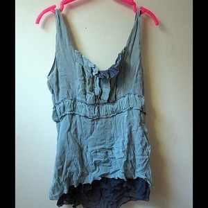 Marc jacobs silk top tank blue