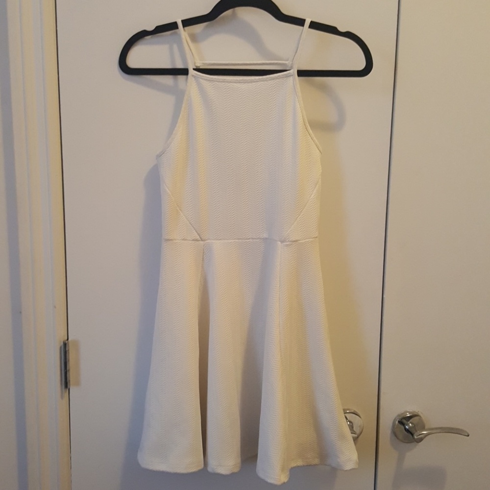 White spring dress